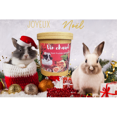 Vin chaud  Noël pour lapin