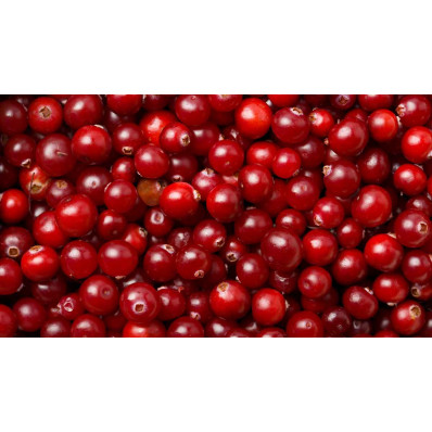 Cranberries au jus de pomme